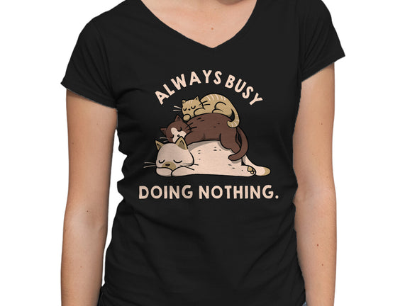 Always Busy Doing Nothing Cats
