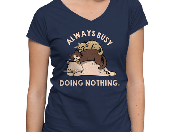Always Busy Doing Nothing Cats