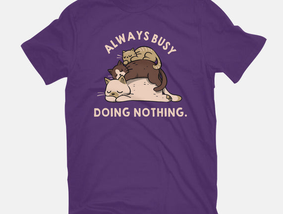Always Busy Doing Nothing Cats