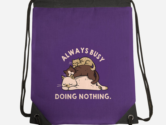 Always Busy Doing Nothing Cats