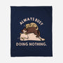 Always Busy Doing Nothing Cats-None-Fleece-Blanket-tobefonseca