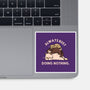 Always Busy Doing Nothing Cats-None-Glossy-Sticker-tobefonseca