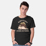 Always Busy Doing Nothing Cats-Mens-Basic-Tee-tobefonseca