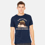 Always Busy Doing Nothing Cats-Mens-Heavyweight-Tee-tobefonseca