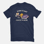 Born  To Nap Forced To Work-Youth-Basic-Tee-tobefonseca
