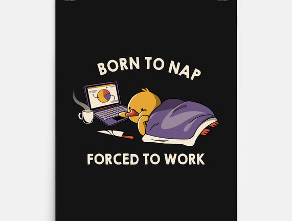 Born  To Nap Forced To Work