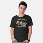 Born  To Nap Forced To Work-Mens-Basic-Tee-tobefonseca