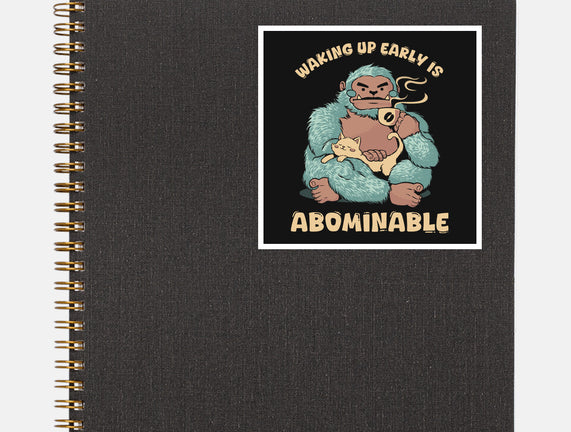 It's Abominable