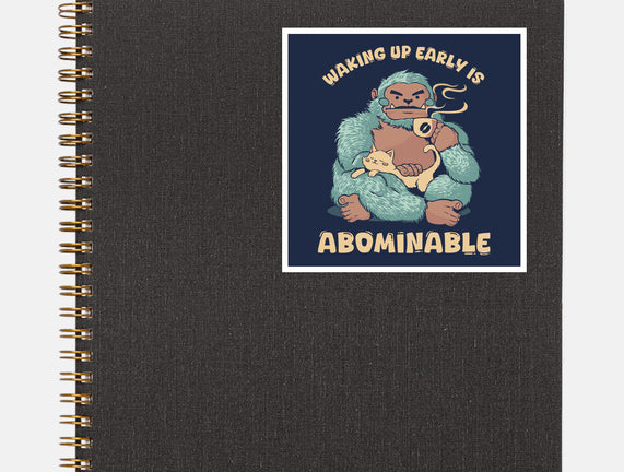 It's Abominable