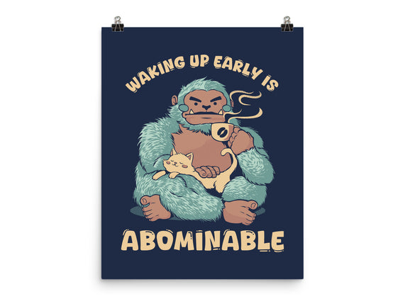 It's Abominable