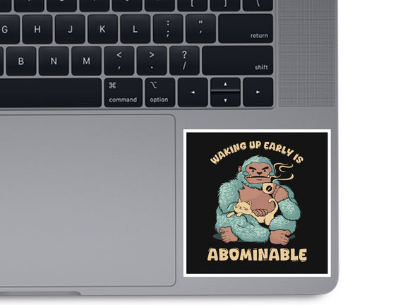 It's Abominable