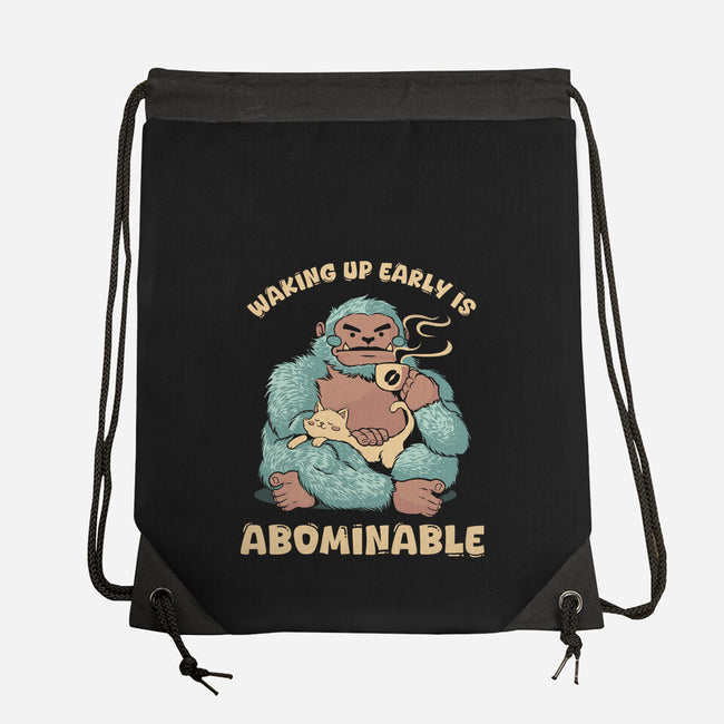 It's Abominable-None-Drawstring-Bag-tobefonseca