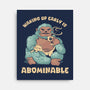 It's Abominable-None-Stretched-Canvas-tobefonseca