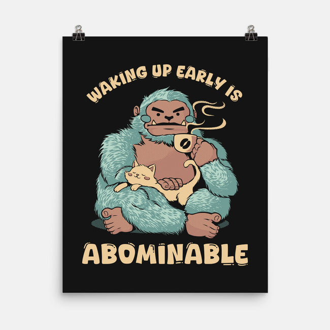 It's Abominable-None-Matte-Poster-tobefonseca