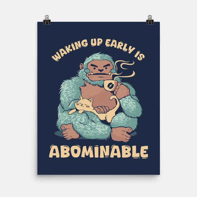 It's Abominable-None-Matte-Poster-tobefonseca