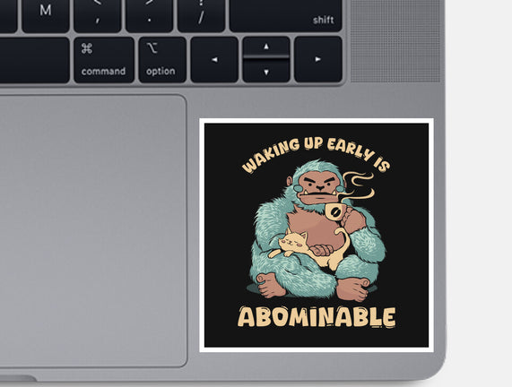 It's Abominable