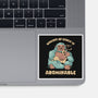 It's Abominable-None-Glossy-Sticker-tobefonseca