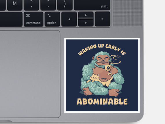 It's Abominable