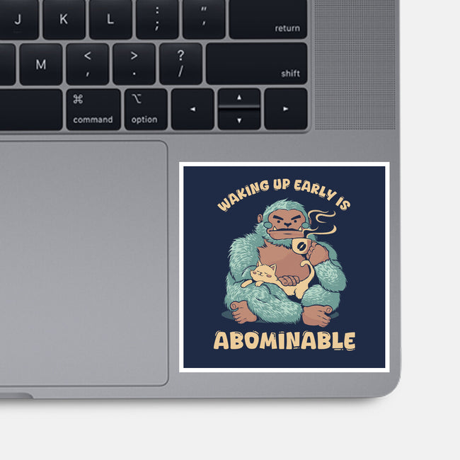 It's Abominable-None-Glossy-Sticker-tobefonseca