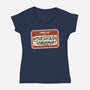 I'm Emotionally Unavailable-Womens-V-Neck-Tee-tobefonseca