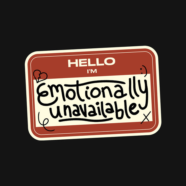 I'm Emotionally Unavailable-Unisex-Basic-Tank-tobefonseca