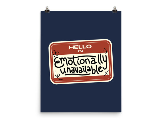 I'm Emotionally Unavailable