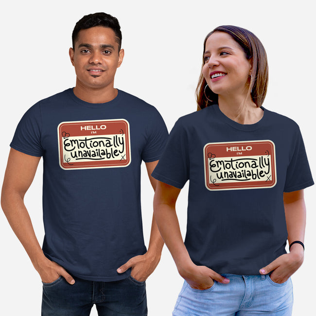 I'm Emotionally Unavailable-Unisex-Basic-Tee-tobefonseca