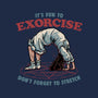 It’s Fun To Exorcise-Womens-Fitted-Tee-glitchygorilla