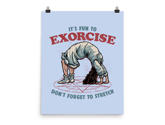 It’s Fun To Exorcise