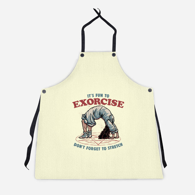 It’s Fun To Exorcise-Unisex-Kitchen-Apron-glitchygorilla