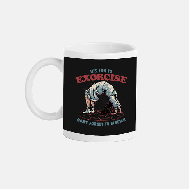 It’s Fun To Exorcise-None-Mug-Drinkware-glitchygorilla