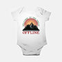 Welcome To The Great Offline-Baby-Basic-Onesie-glitchygorilla