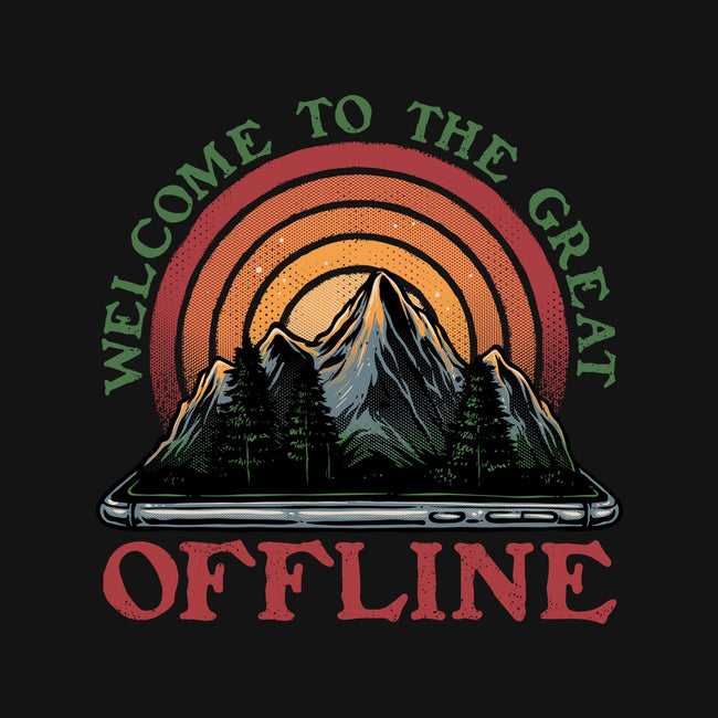 Welcome To The Great Offline-Baby-Basic-Tee-glitchygorilla