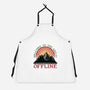 Welcome To The Great Offline-Unisex-Kitchen-Apron-glitchygorilla