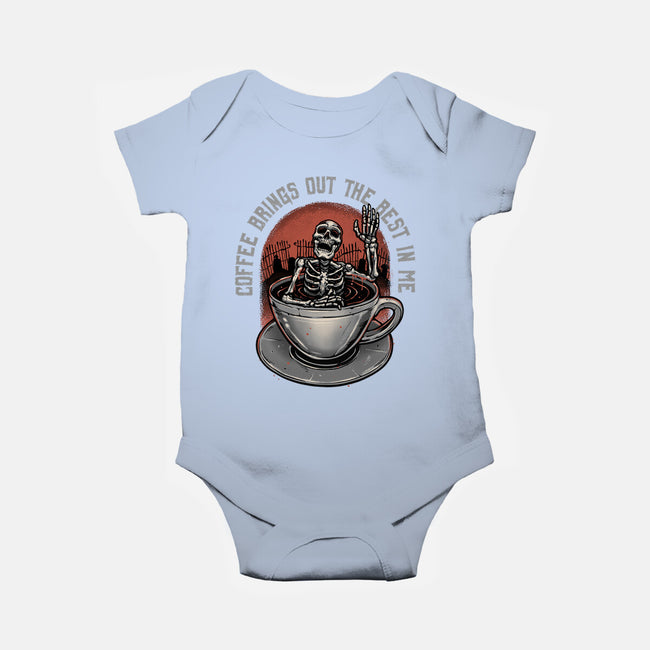 Coffee Brings Out The Best In Me-Baby-Basic-Onesie-glitchygorilla