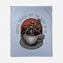 Coffee Brings Out The Best In Me-None-Fleece-Blanket-glitchygorilla