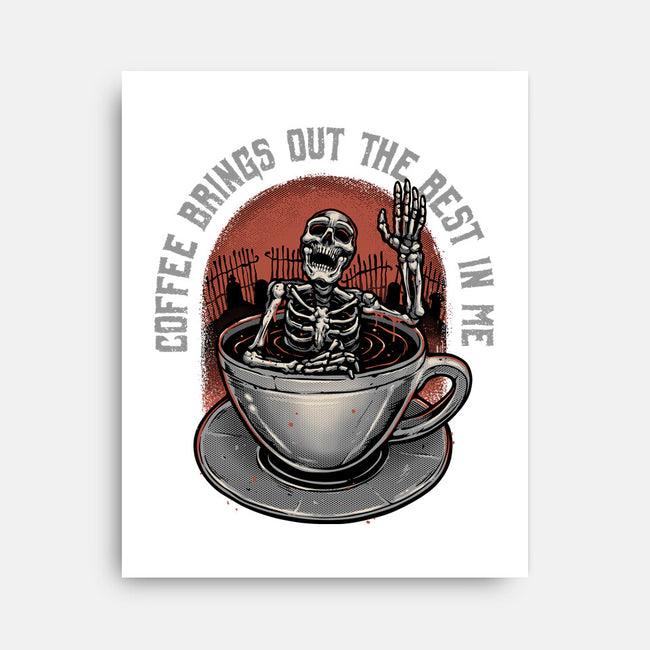 Coffee Brings Out The Best In Me-None-Stretched-Canvas-glitchygorilla