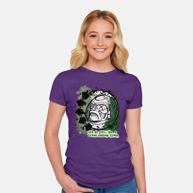 Doom 182-Womens-Fitted-Tee-nickzzarto