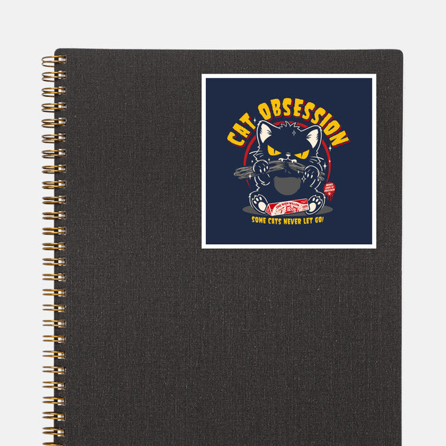 Cat Obsession-None-Glossy-Sticker-OPIPPI