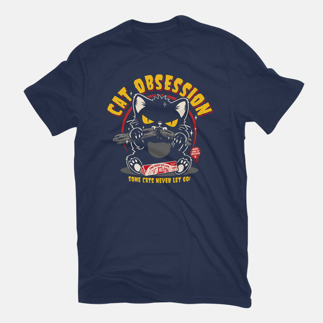 Cat Obsession-Mens-Basic-Tee-OPIPPI