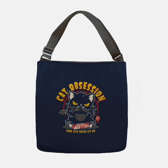 Cat Obsession-None-Adjustable Tote-Bag-OPIPPI