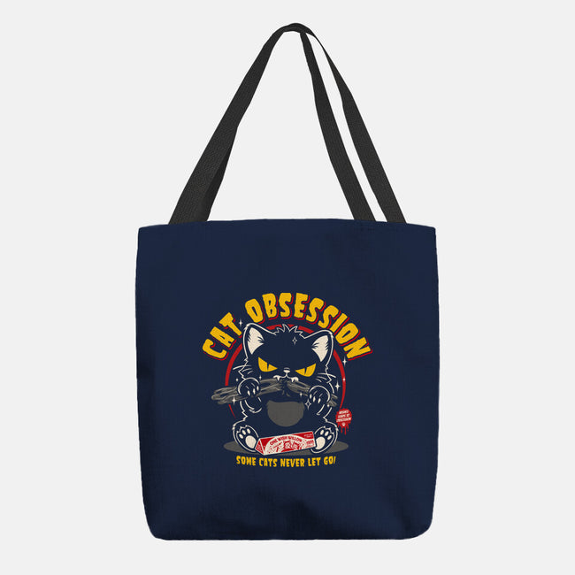 Cat Obsession-None-Basic Tote-Bag-OPIPPI