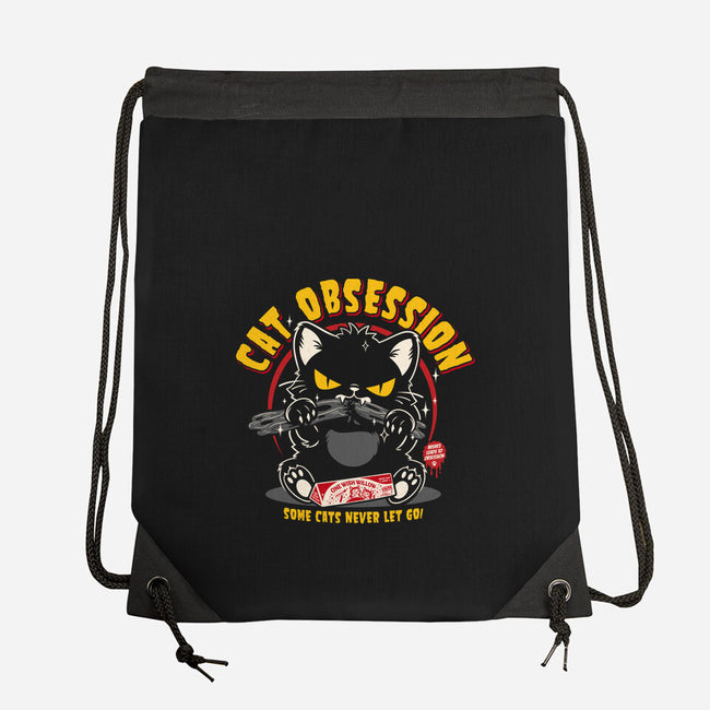 Cat Obsession-None-Drawstring-Bag-OPIPPI