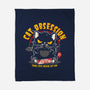 Cat Obsession-None-Fleece-Blanket-OPIPPI