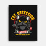 Cat Obsession-None-Stretched-Canvas-OPIPPI