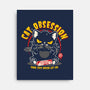 Cat Obsession-None-Stretched-Canvas-OPIPPI