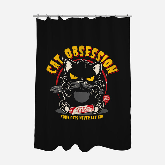 Cat Obsession-None-Polyester-Shower Curtain-OPIPPI