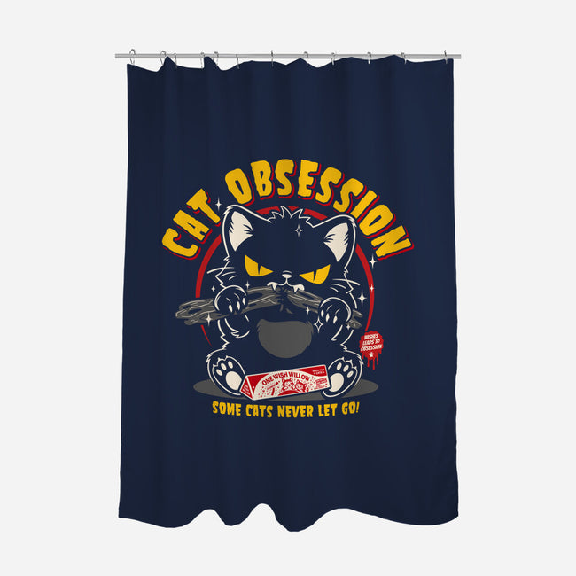 Cat Obsession-None-Polyester-Shower Curtain-OPIPPI