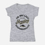 Just Avoiding-Womens-V-Neck-Tee-OPIPPI