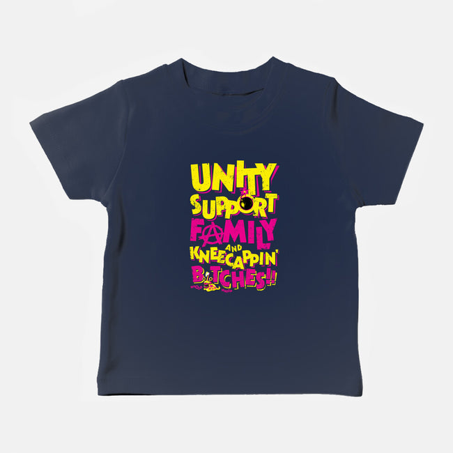 UNITY SUPPORT FAMILY-Baby-Basic-Tee-krobilad